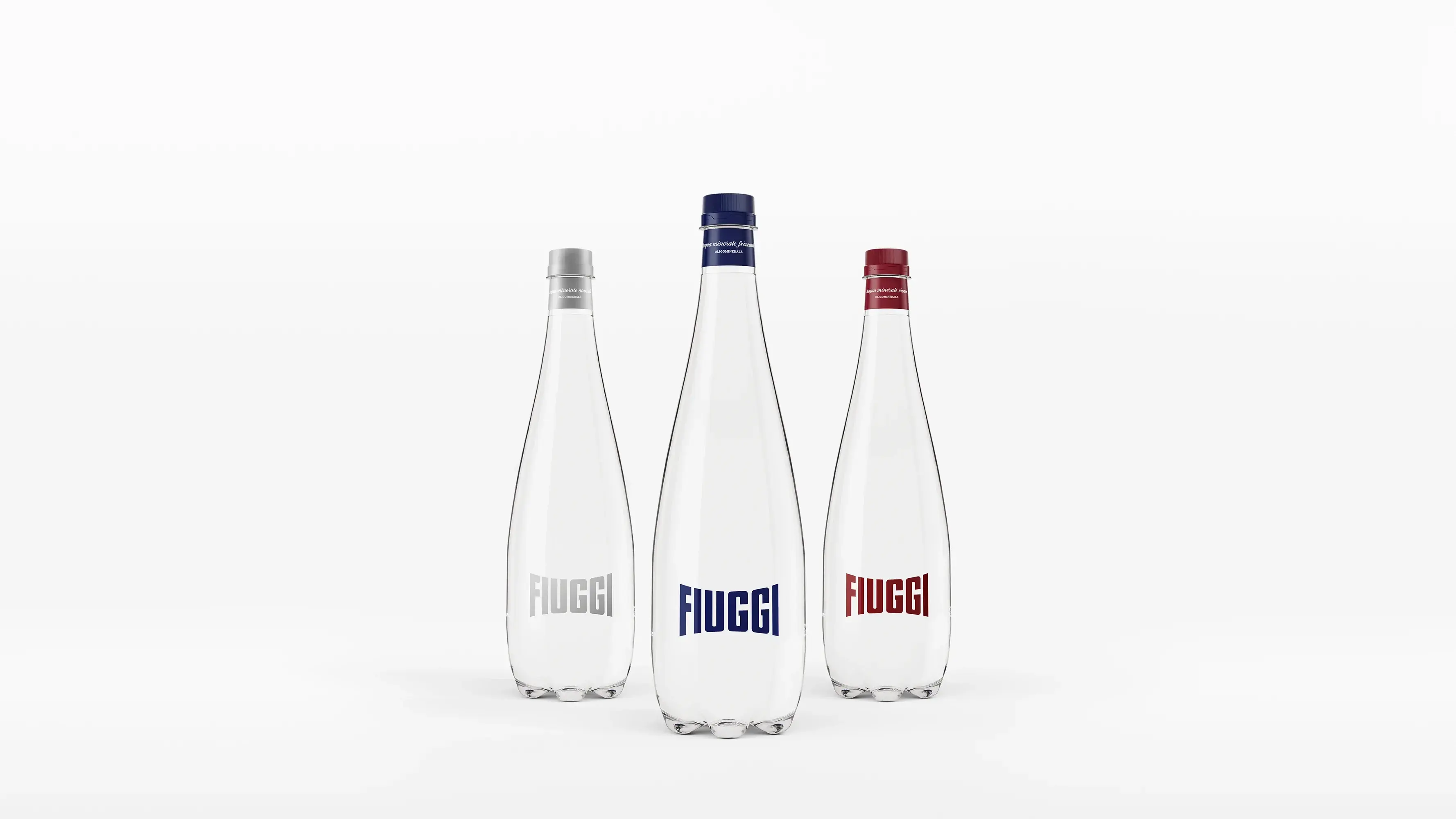 Set of three bottles