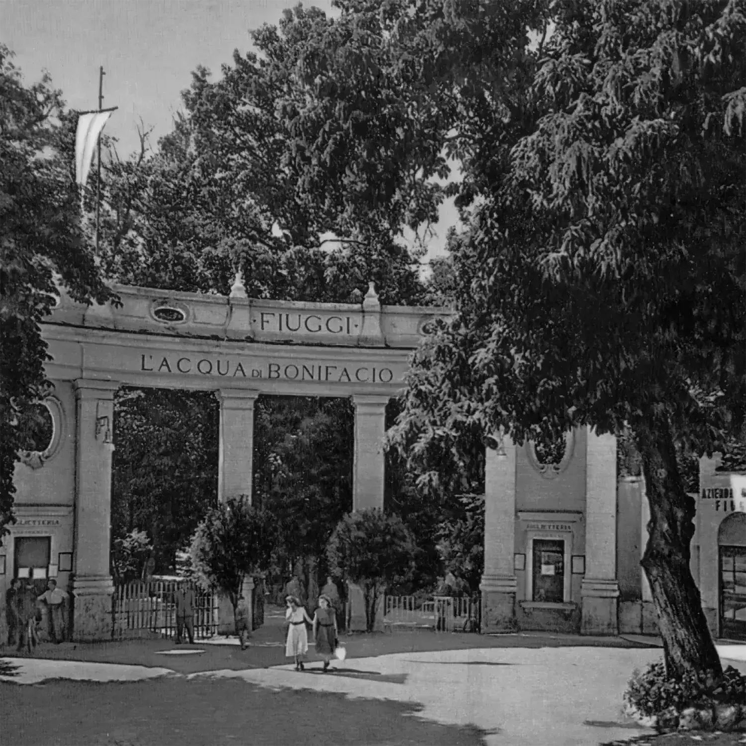 portal of the city of fiuggi