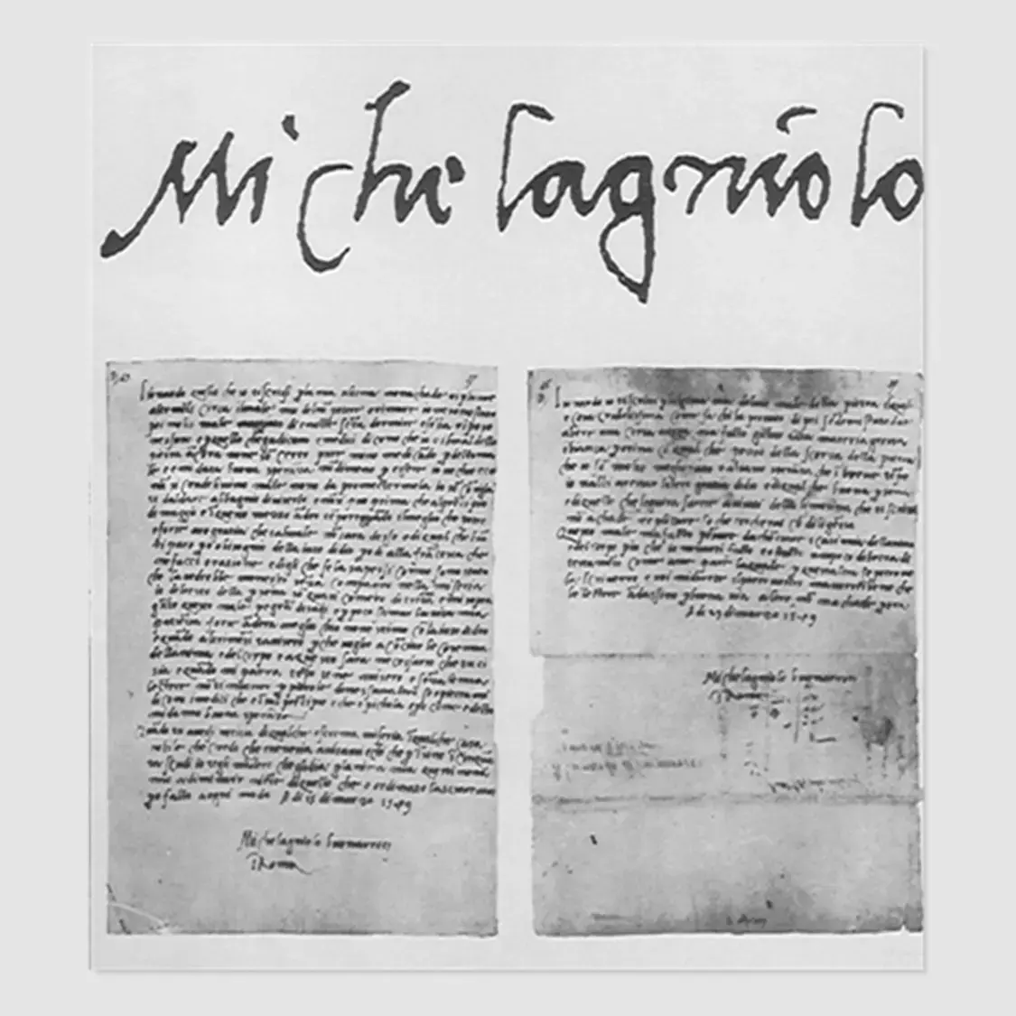 Michelangelo papers