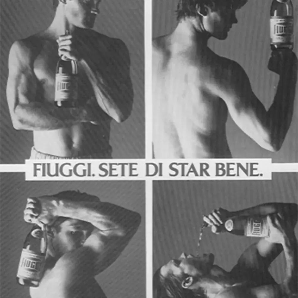 Woman with fiuggi
